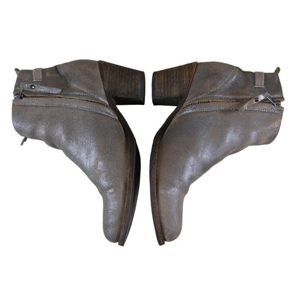 Humanoid Sterre Metallic Ankle Boot US 7.5 EU 39 #783 - Picture 5 of 9